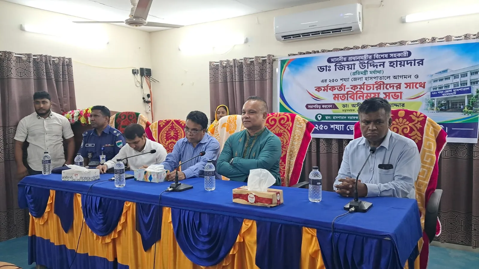 আগামী তিন বছরে ১ লাখ স্বাস্থ্যকর্মী নিয়োগ দেওয়া হবে-ড. জিয়াউদ্দিন হায়দার